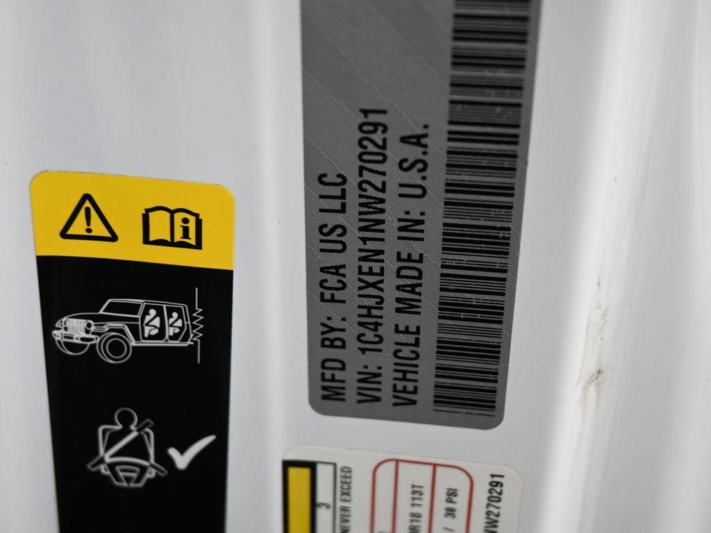 used 2022 Jeep Wrangler Unlimited car, priced at $27,887