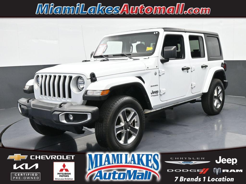used 2022 Jeep Wrangler Unlimited car, priced at $27,887