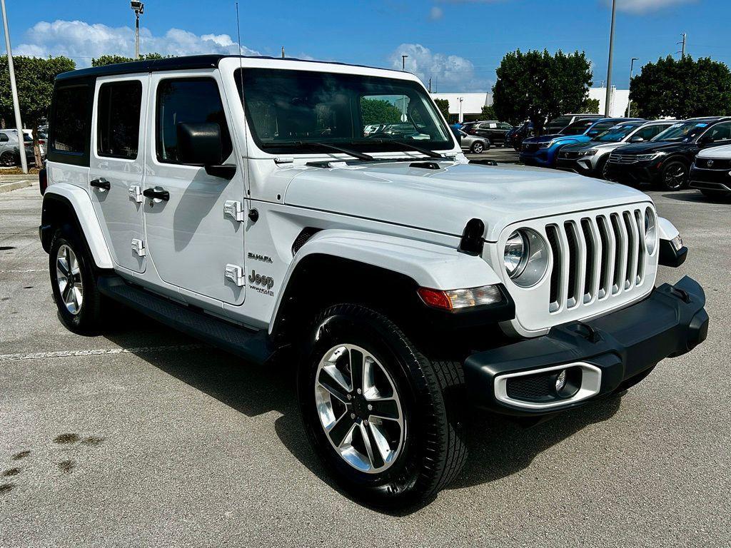used 2022 Jeep Wrangler Unlimited car, priced at $27,995