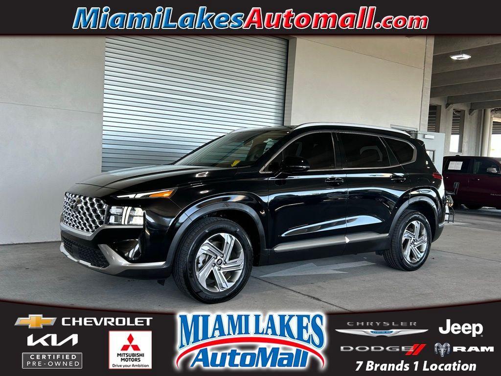 used 2022 Hyundai Santa Fe car, priced at $15,991