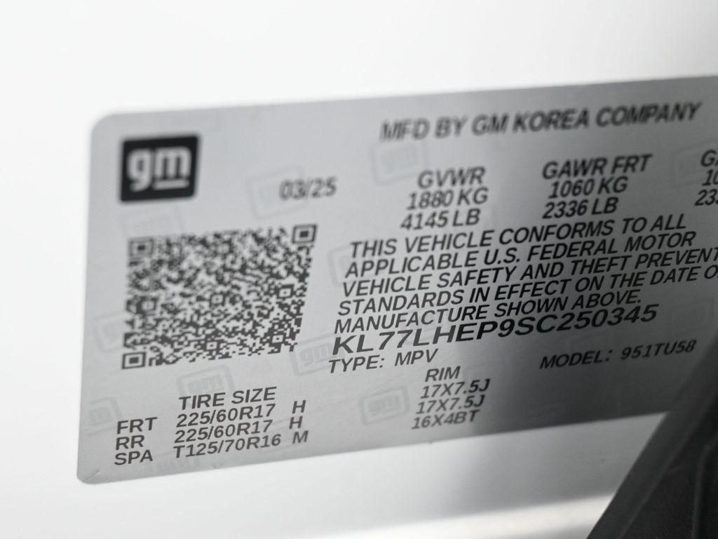 used 2025 Chevrolet Trax car, priced at $20,998