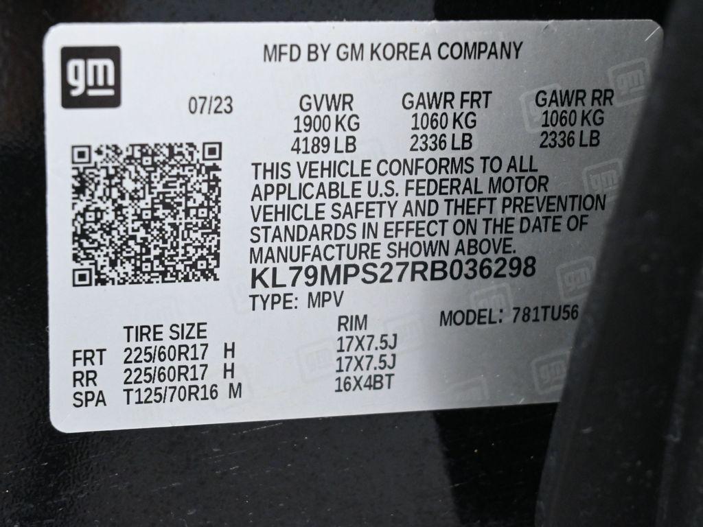 used 2024 Chevrolet TrailBlazer car, priced at $16,996