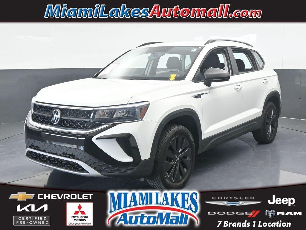 used 2022 Volkswagen Taos car, priced at $14,496