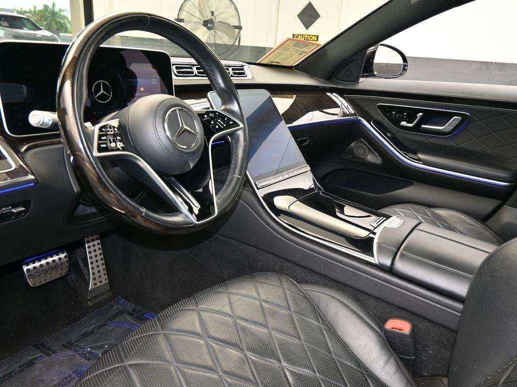 used 2021 Mercedes-Benz S-Class car, priced at $69,999