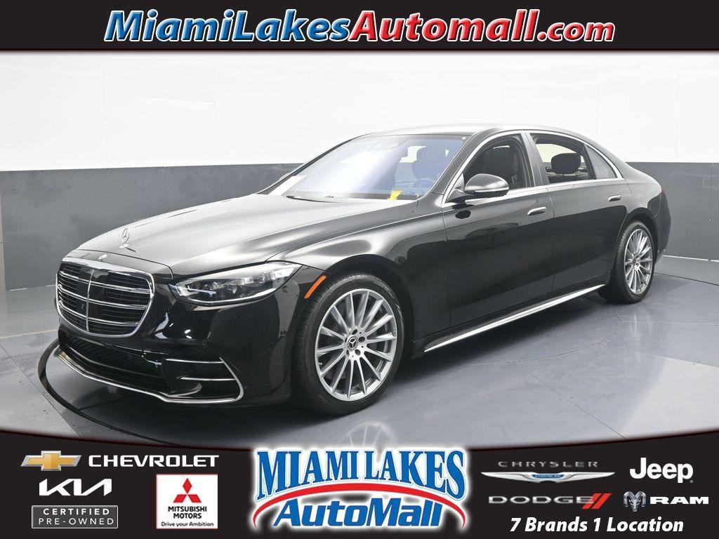 used 2021 Mercedes-Benz S-Class car, priced at $69,999