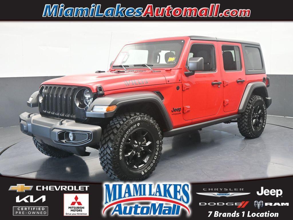 used 2022 Jeep Wrangler Unlimited car, priced at $26,999