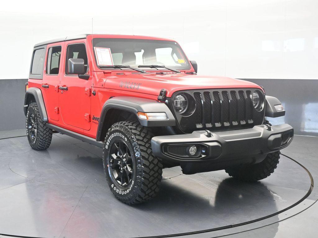 used 2022 Jeep Wrangler Unlimited car, priced at $26,999