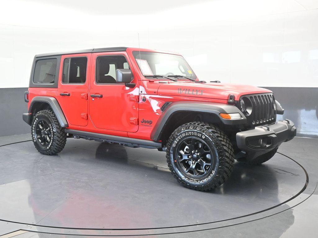 used 2022 Jeep Wrangler Unlimited car, priced at $26,999