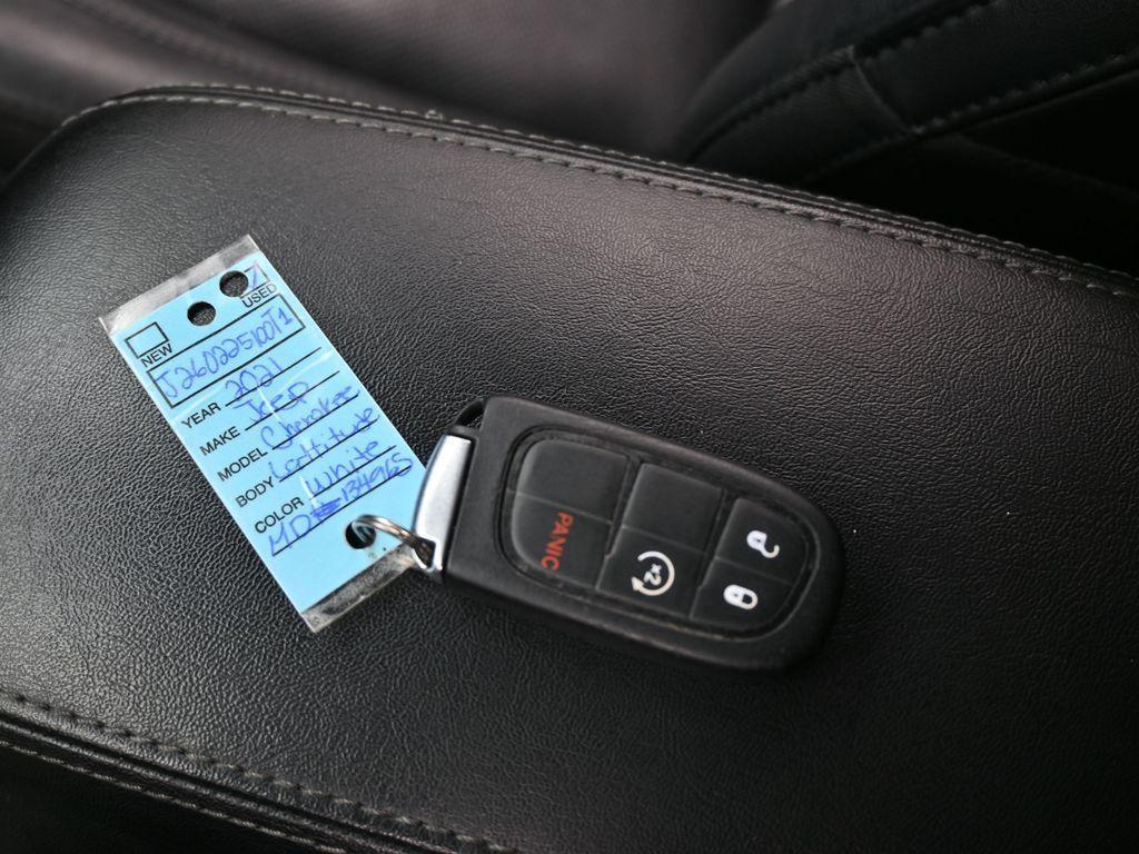 used 2021 Jeep Cherokee car, priced at $20,590