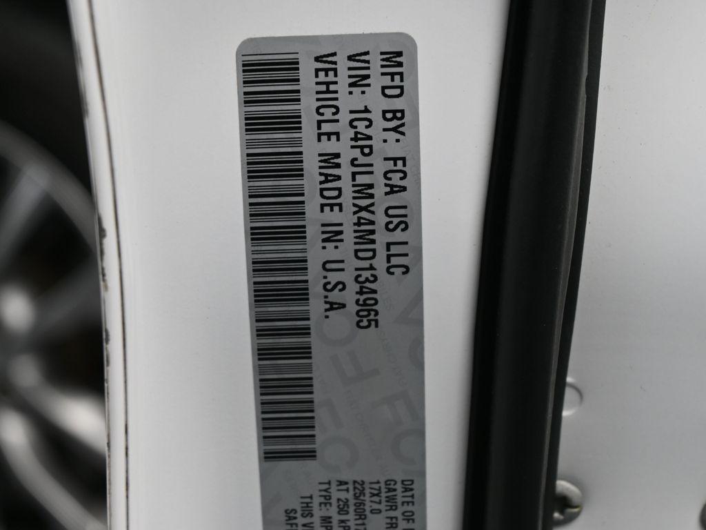 used 2021 Jeep Cherokee car, priced at $20,590