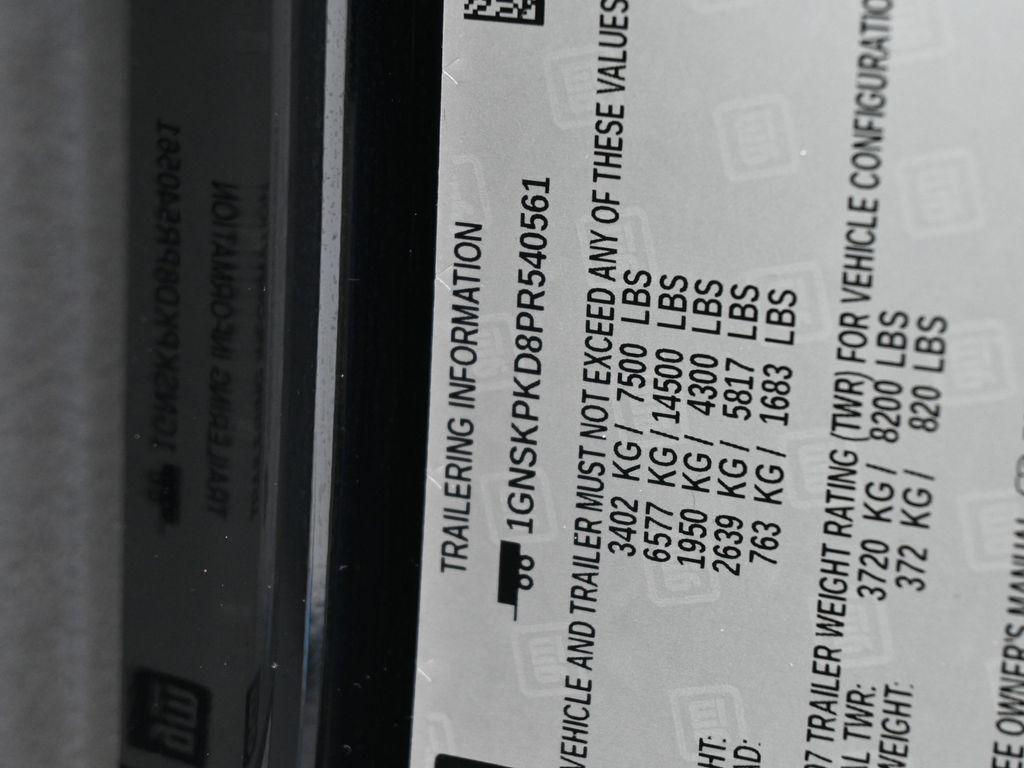 used 2023 Chevrolet Tahoe car, priced at $55,421