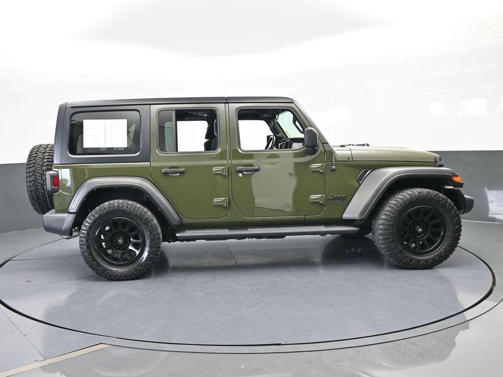 used 2021 Jeep Wrangler Unlimited car, priced at $22,795