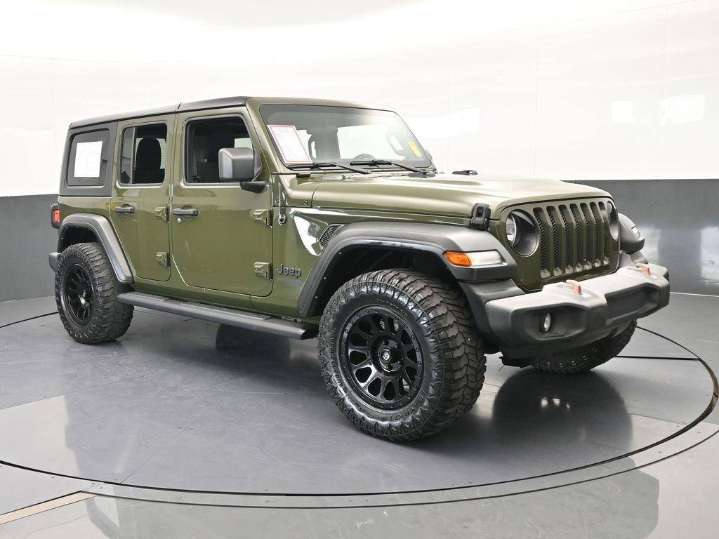 used 2021 Jeep Wrangler Unlimited car, priced at $22,795