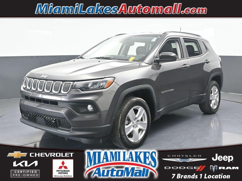 used 2022 Jeep Compass car, priced at $17,159