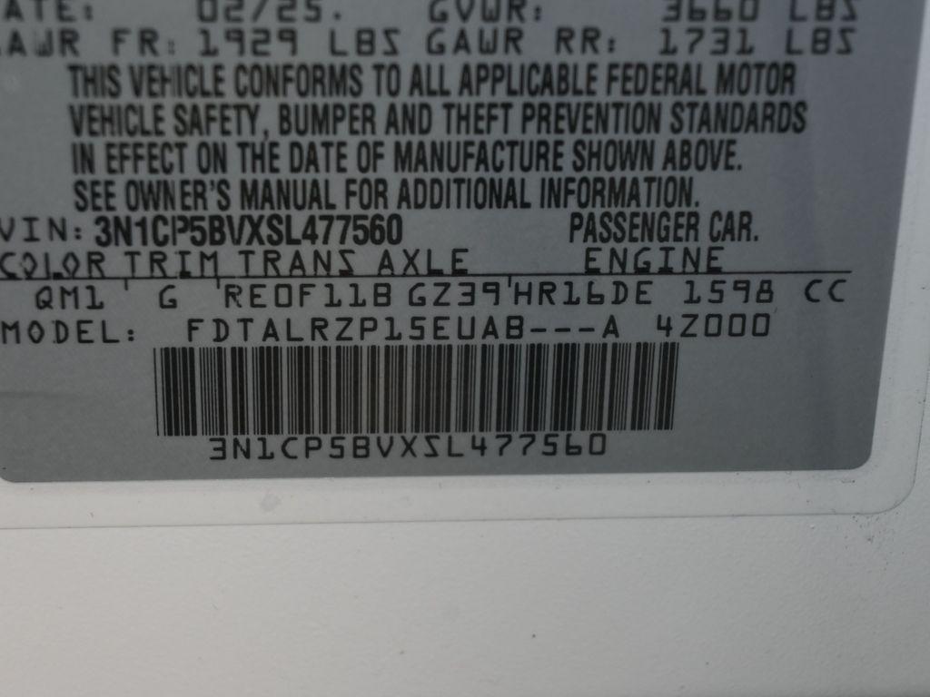 used 2025 Nissan Kicks car, priced at $17,030