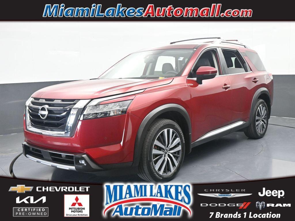 used 2022 Nissan Pathfinder car, priced at $32,991