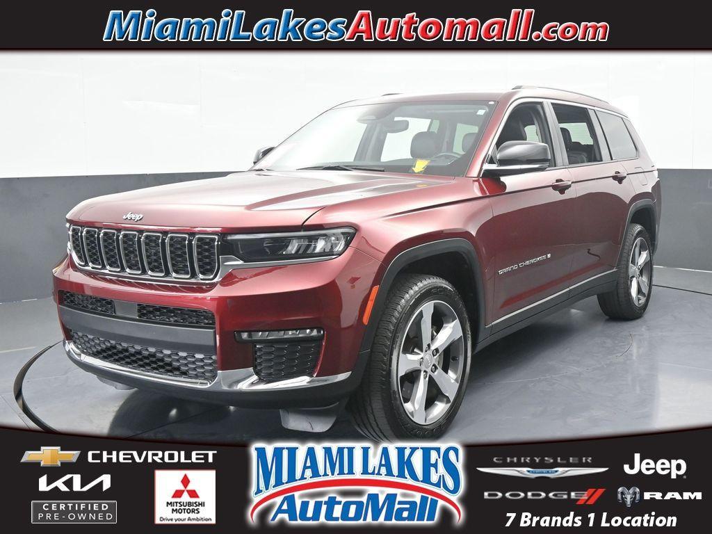 used 2021 Jeep Grand Cherokee L car, priced at $24,954
