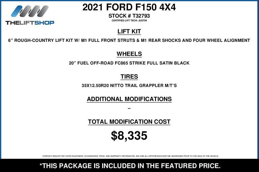 used 2021 Ford F-150 car, priced at $53,624