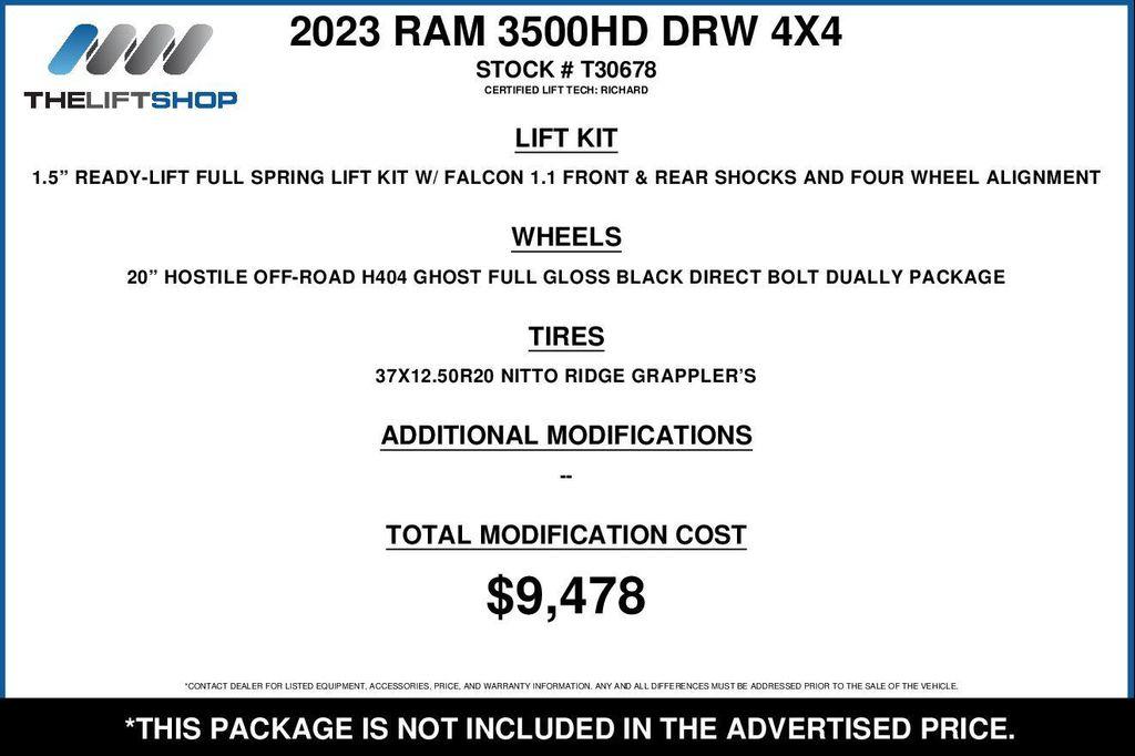 used 2023 Ram 3500 car, priced at $66,990
