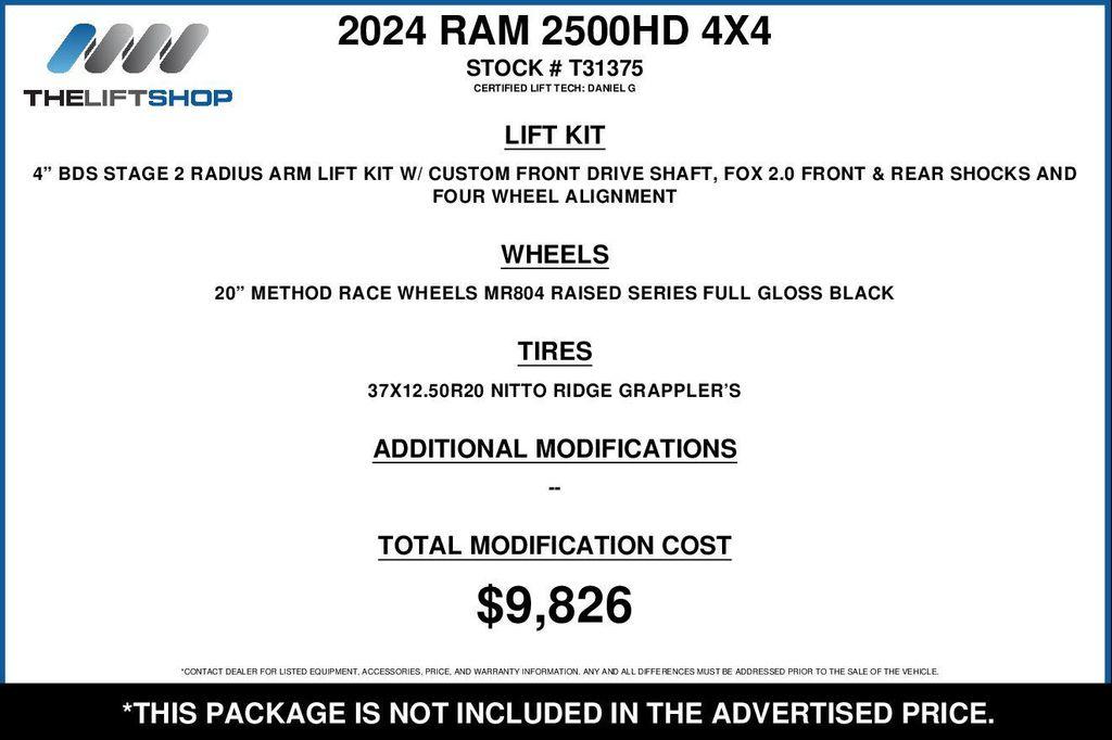 used 2024 Ram 2500 car, priced at $67,990