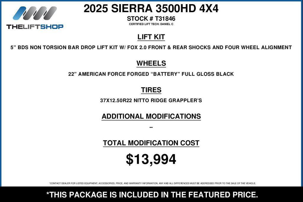 used 2025 GMC Sierra 3500 car, priced at $89,984