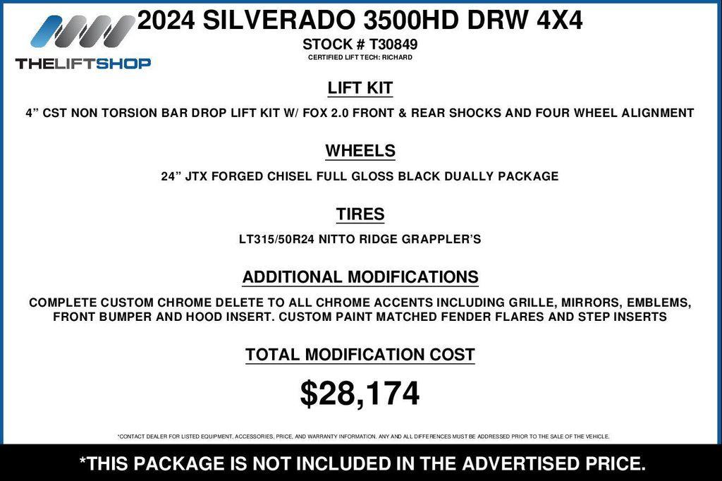 used 2024 Chevrolet Silverado 3500 car, priced at $74,990