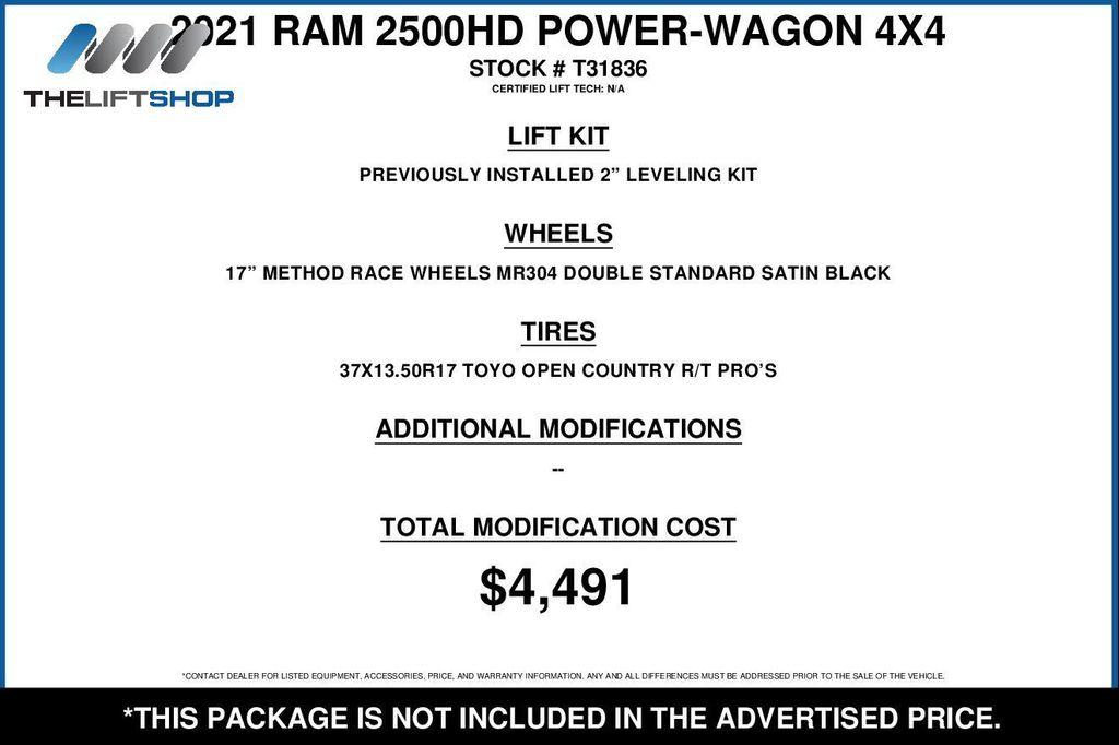 used 2021 Ram 2500 car, priced at $62,990
