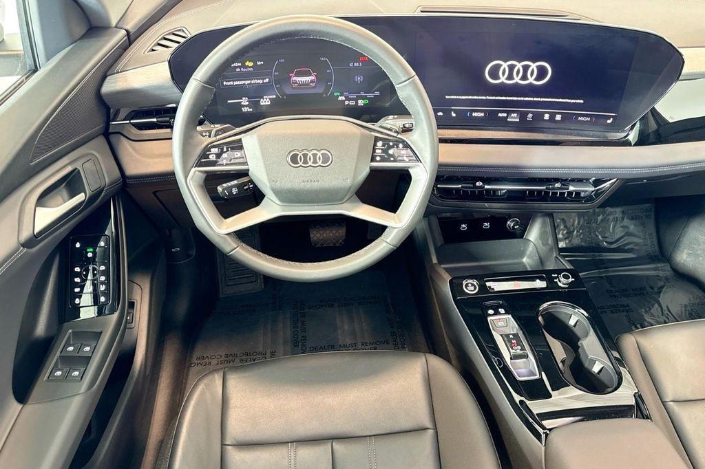 used 2025 Audi Q6 e-tron car, priced at $44,880