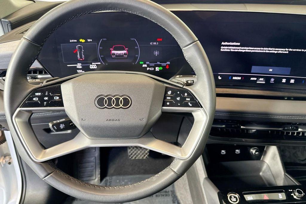 used 2025 Audi Q6 e-tron car, priced at $44,880