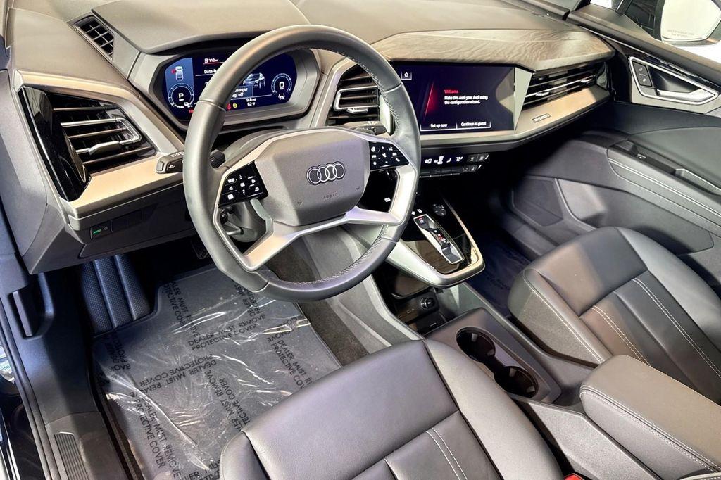 used 2024 Audi Q4 e-tron car, priced at $34,441
