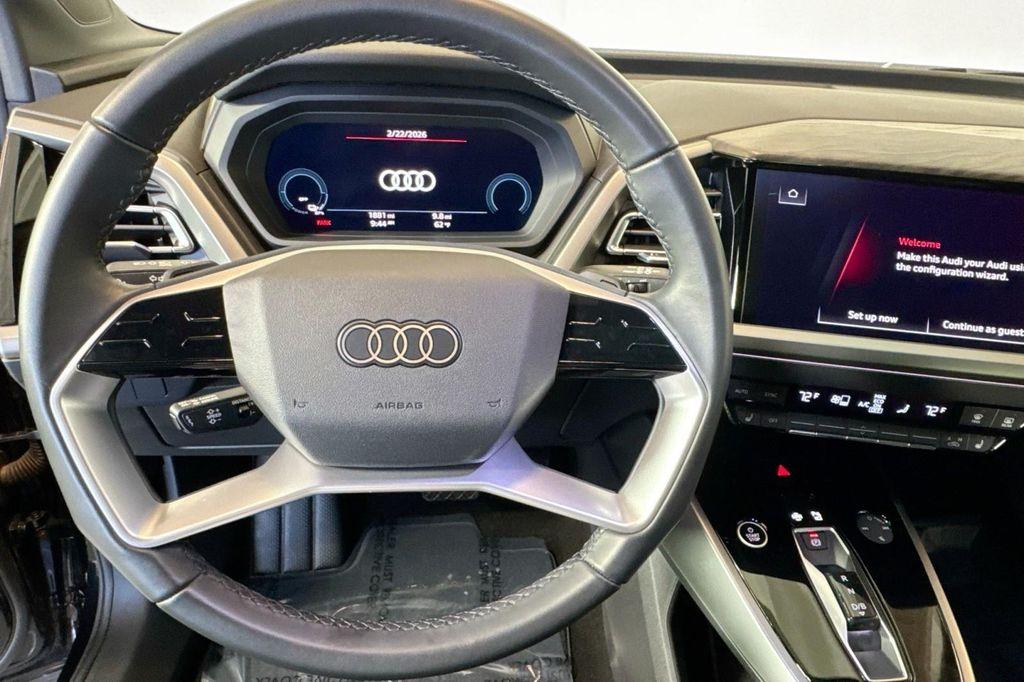 used 2024 Audi Q4 e-tron car, priced at $34,441