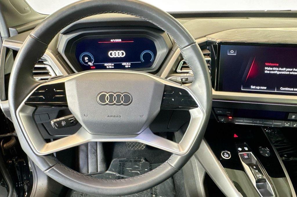 used 2023 Audi Q4 e-tron car, priced at $24,994