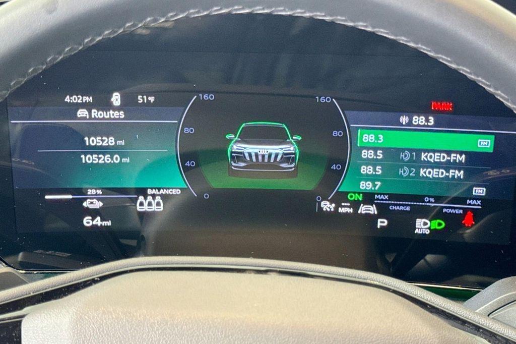 used 2025 Audi Q6 e-tron car, priced at $53,444