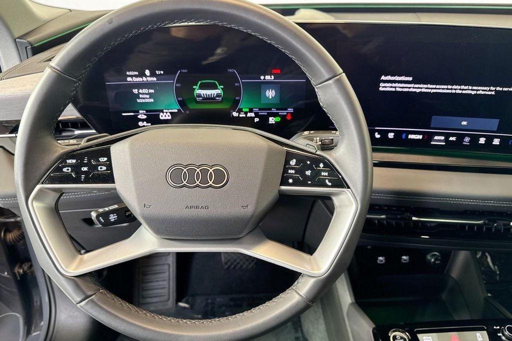 used 2025 Audi Q6 e-tron car, priced at $53,444