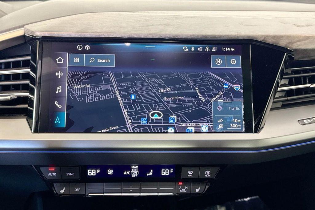 used 2024 Audi Q4 e-tron car, priced at $35,441