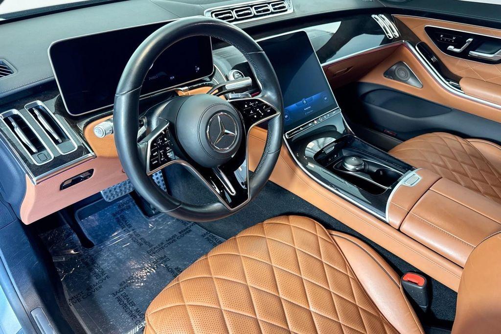 used 2022 Mercedes-Benz S-Class car, priced at $68,990