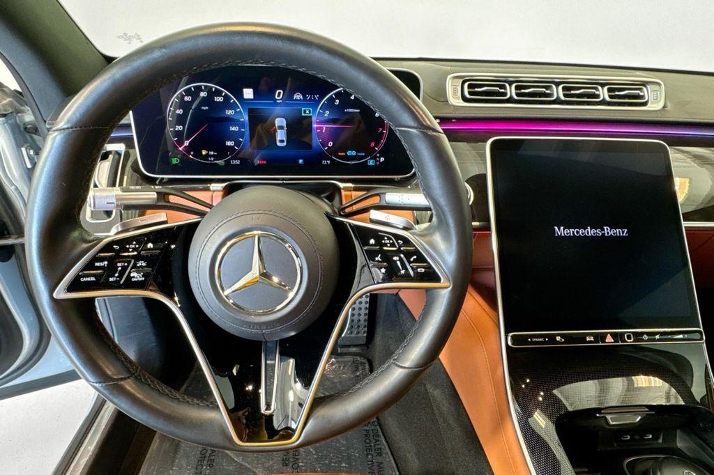used 2022 Mercedes-Benz S-Class car, priced at $68,990