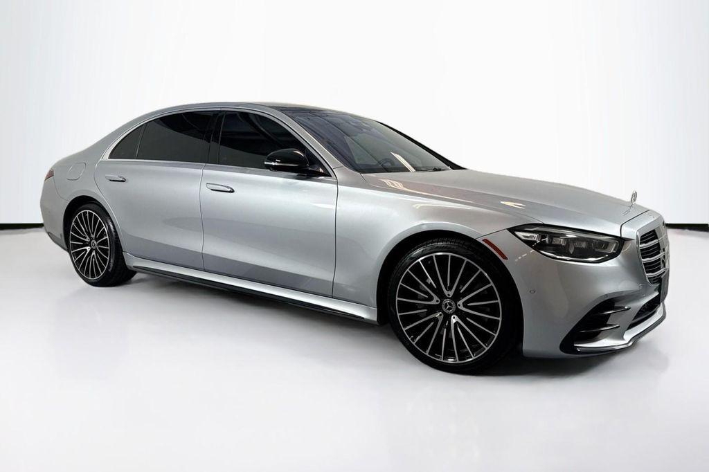 used 2022 Mercedes-Benz S-Class car, priced at $68,990