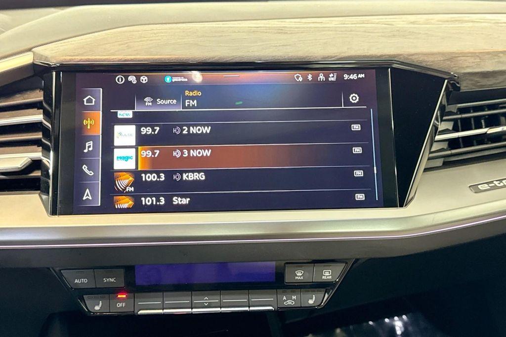 used 2025 Audi Q4 e-tron car, priced at $37,883