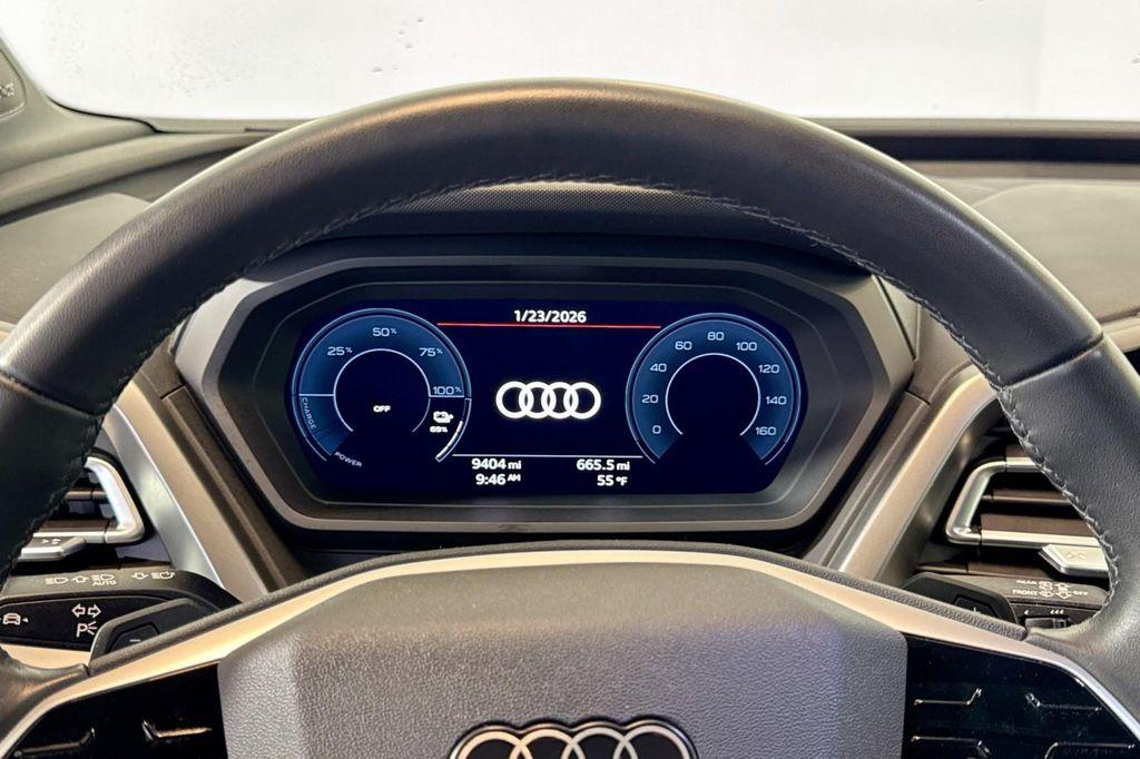used 2025 Audi Q4 e-tron car, priced at $37,883