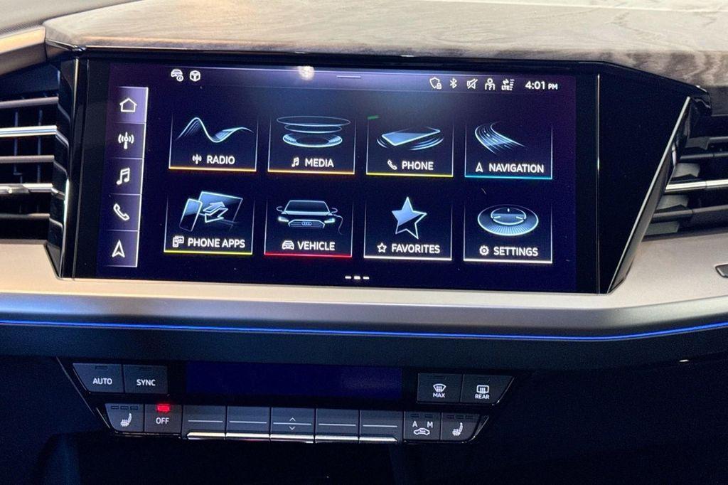 used 2023 Audi Q4 e-tron car, priced at $28,994