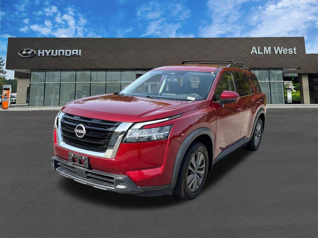 used 2022 Nissan Pathfinder car, priced at $18,360