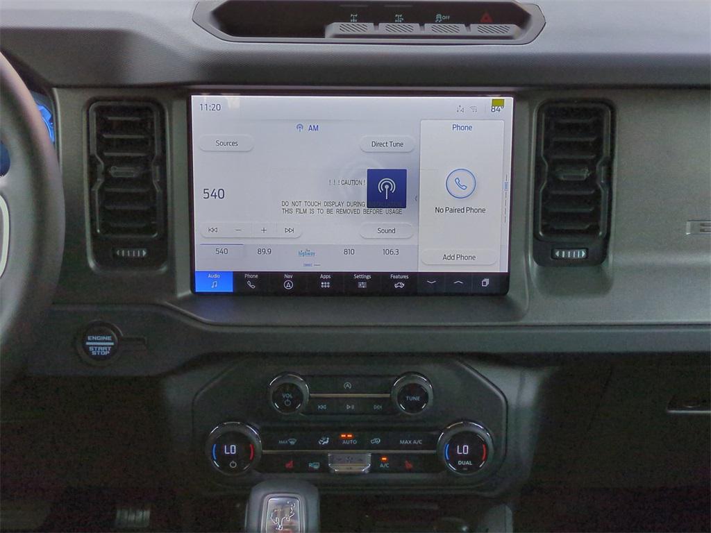 new 2025 Ford Bronco car, priced at $47,389