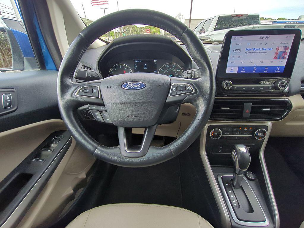 used 2021 Ford EcoSport car, priced at $15,986