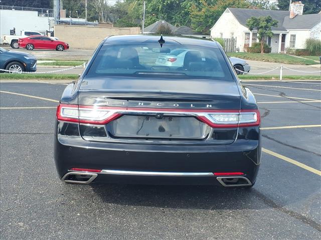 used 2019 Lincoln Continental car, priced at $21,995