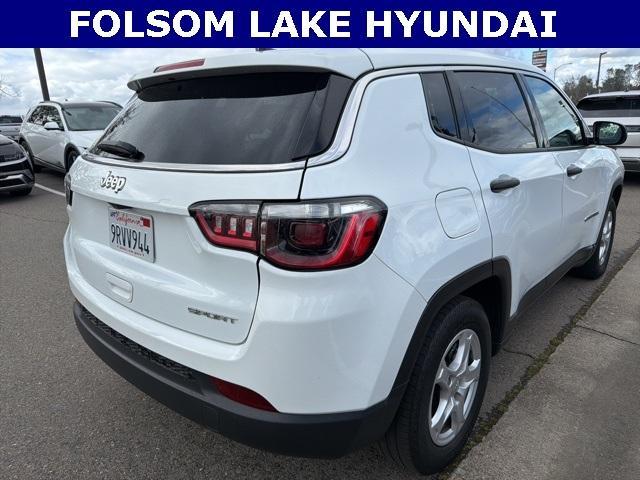 used 2022 Jeep Compass car, priced at $17,991