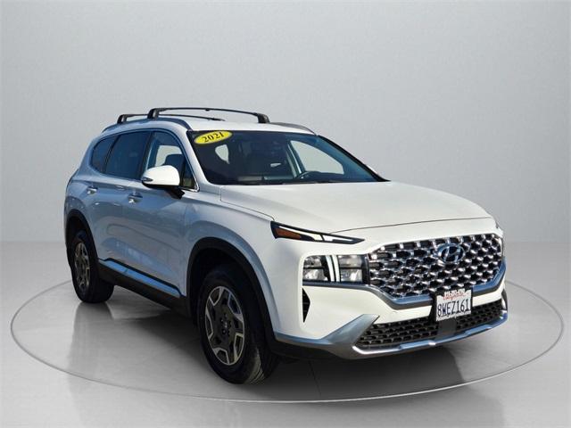 used 2021 Hyundai SANTA FE HEV car, priced at $18,991