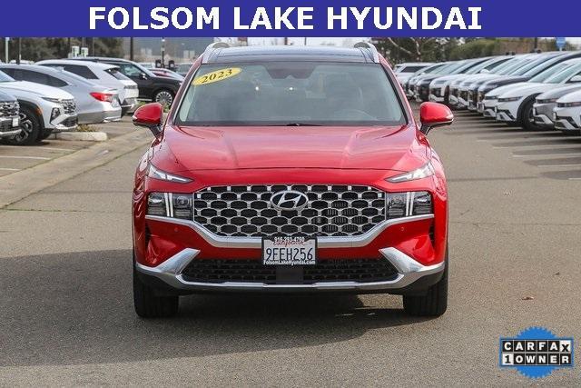 used 2023 Hyundai Santa Fe car, priced at $27,991