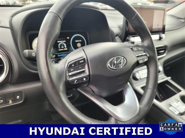 used 2022 Hyundai Kona EV car, priced at $22,493