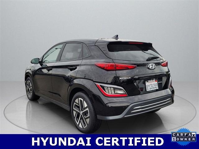 used 2022 Hyundai Kona EV car, priced at $22,493